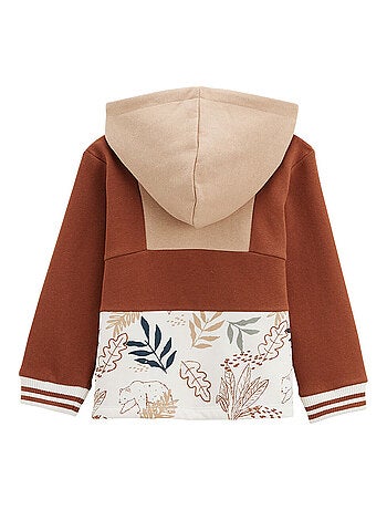 Sweat-shirt à capuche bébé en molleton Wally