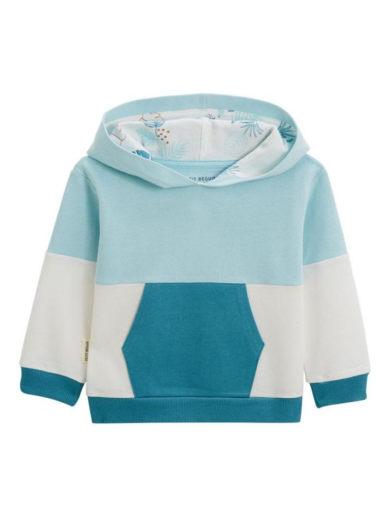 Sweat-shirt à capuche bébé Manaus Bleu - Kiabi