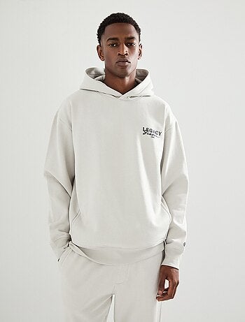 Sweat-shirt à capuche en molleton, MO Fashion