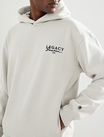 Sweat-shirt à capuche en molleton, MO Fashion