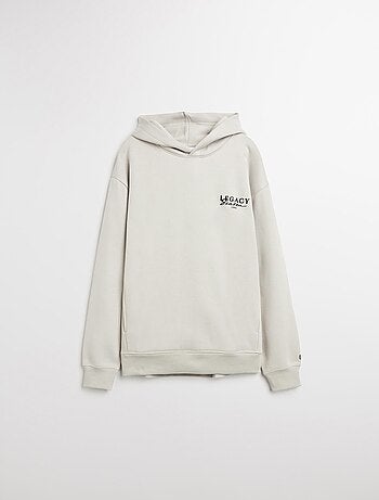 Sweat-shirt à capuche en molleton, MO Fashion