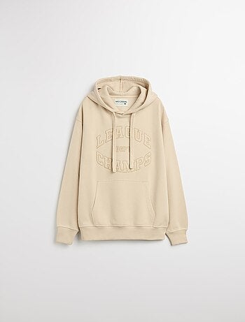 Sweat-shirt à capuche en molleton, MO Fashion