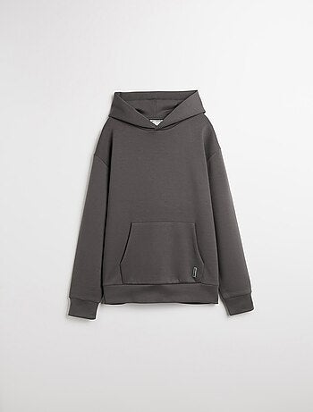 Sweat-shirt à capuche en molleton, MO Fashion