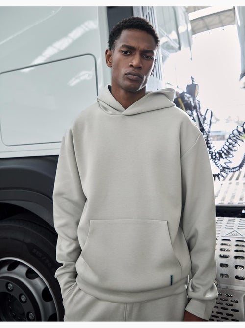 Sweat-shirt à capuche en molleton, MO Fashion - Kiabi