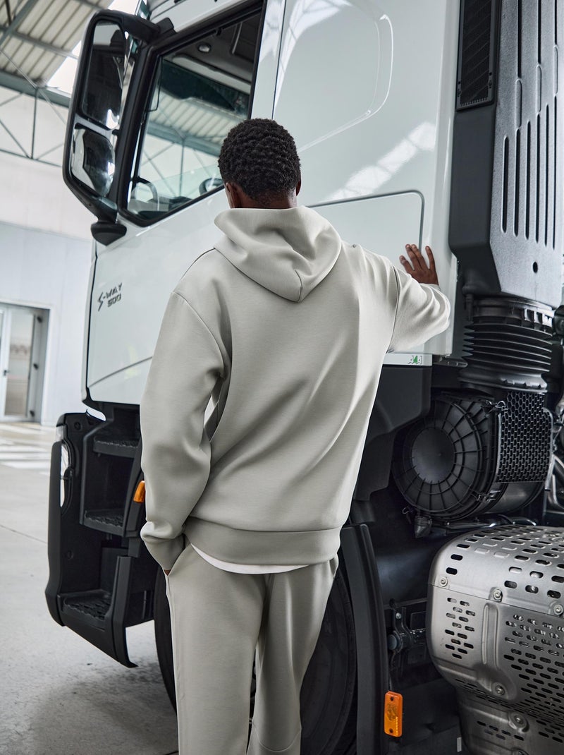 Sweat-shirt à capuche en molleton, MO Fashion Vert - Kiabi