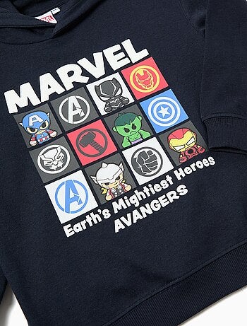 Sweat-shirt à capuche en peluche « Marvel » © Disney, MO Fashion