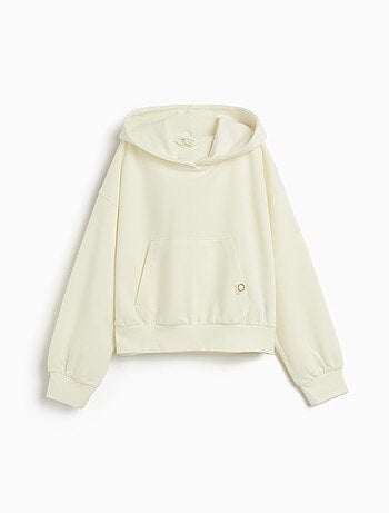 Sweat-shirt à capuche en peluche, MO Fashion