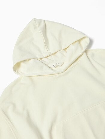 Sweat-shirt à capuche en peluche, MO Fashion