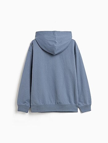 Sweat-shirt à capuche en peluche, MO Fashion