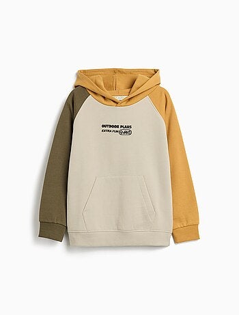 Sweat-shirt à capuche en peluche, MO Fashion