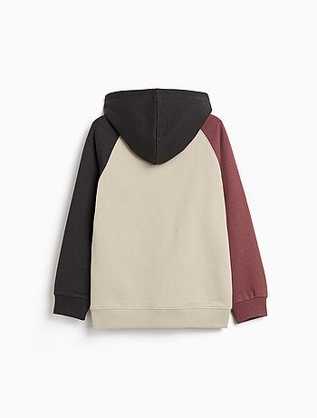 Sweat-shirt à capuche en peluche, MO Fashion