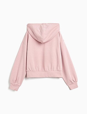 Sweat-shirt à capuche en peluche, MO Fashion