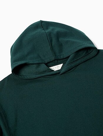 Sweat-shirt à capuche en peluche, MO Fashion