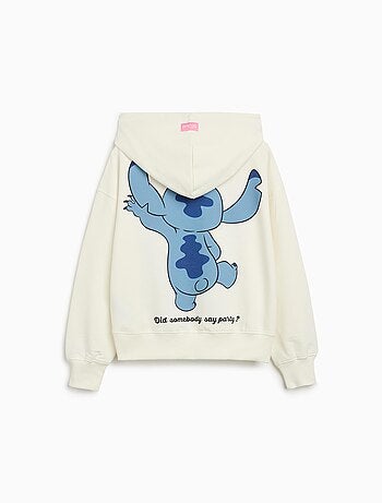 Sweat-shirt à capuche en peluche Stitch, MO Fashion