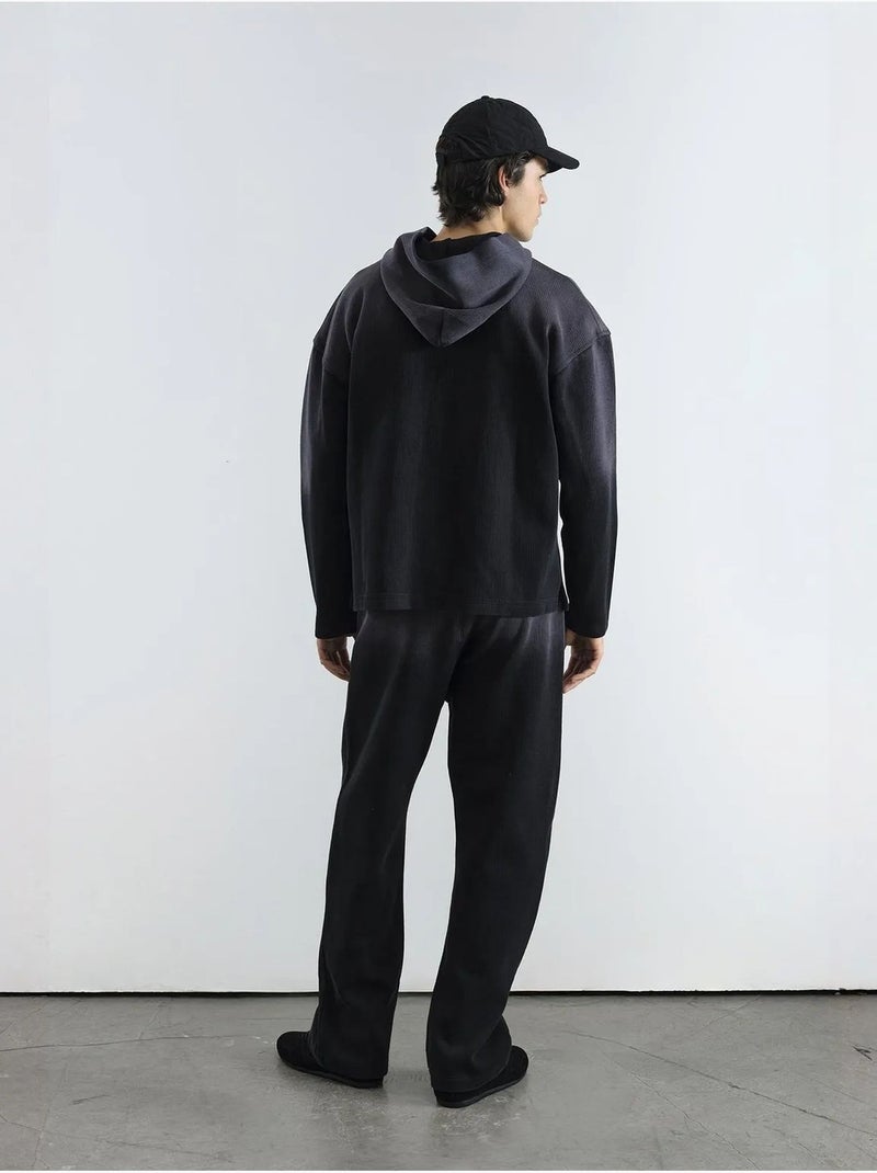 Sweat-shirt à capuche giesto Noir - Kiabi