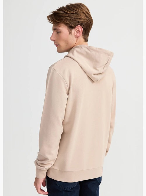 Sweat shirt à capuche, logo bouclette - AFIBEL - Kiabi
