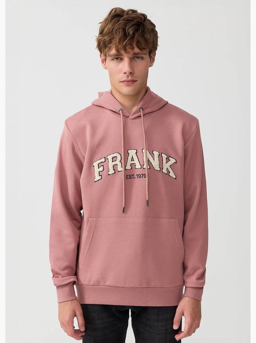 Sweat shirt à capuche, logo bouclette - AFIBEL - Kiabi