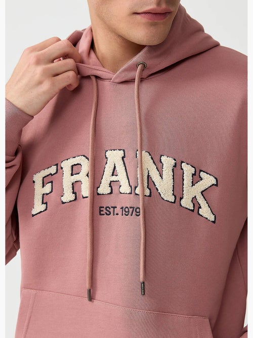 Sweat shirt à capuche, logo bouclette - AFIBEL - Kiabi