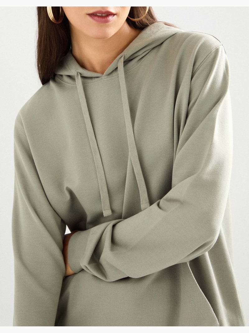 Sweat-shirt à capuche, MO Fashion Gris - Kiabi