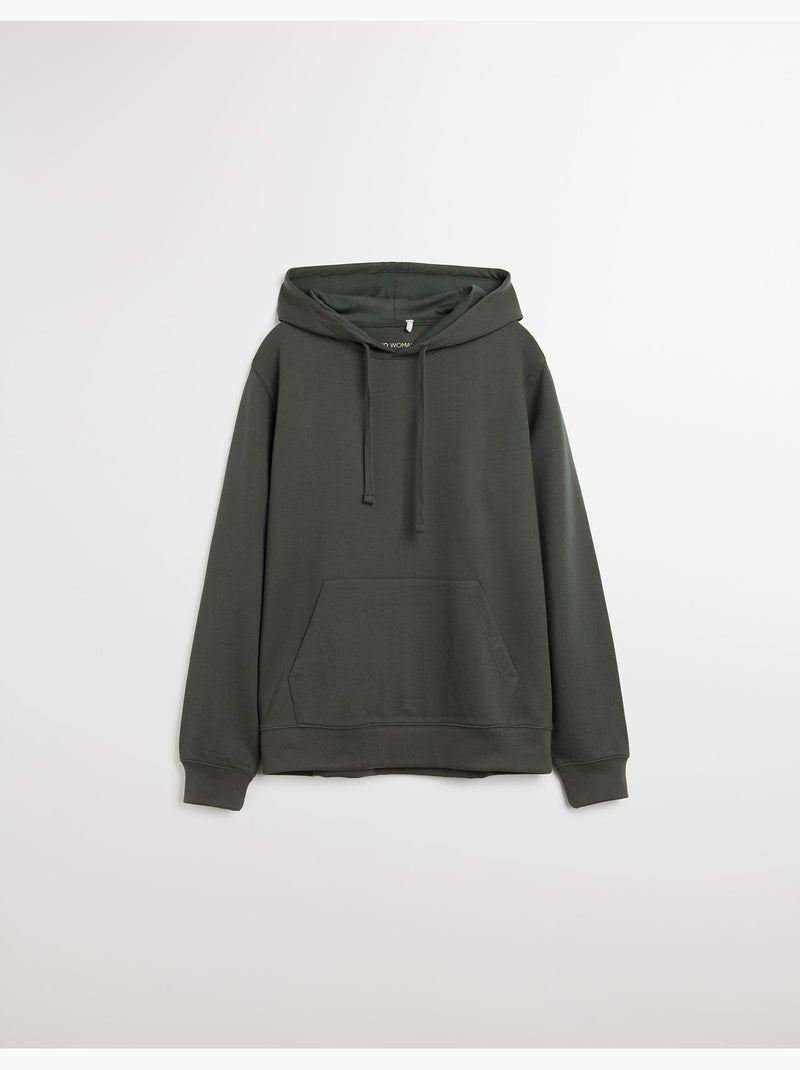 Sweat-shirt à capuche, MO Fashion Gris - Kiabi