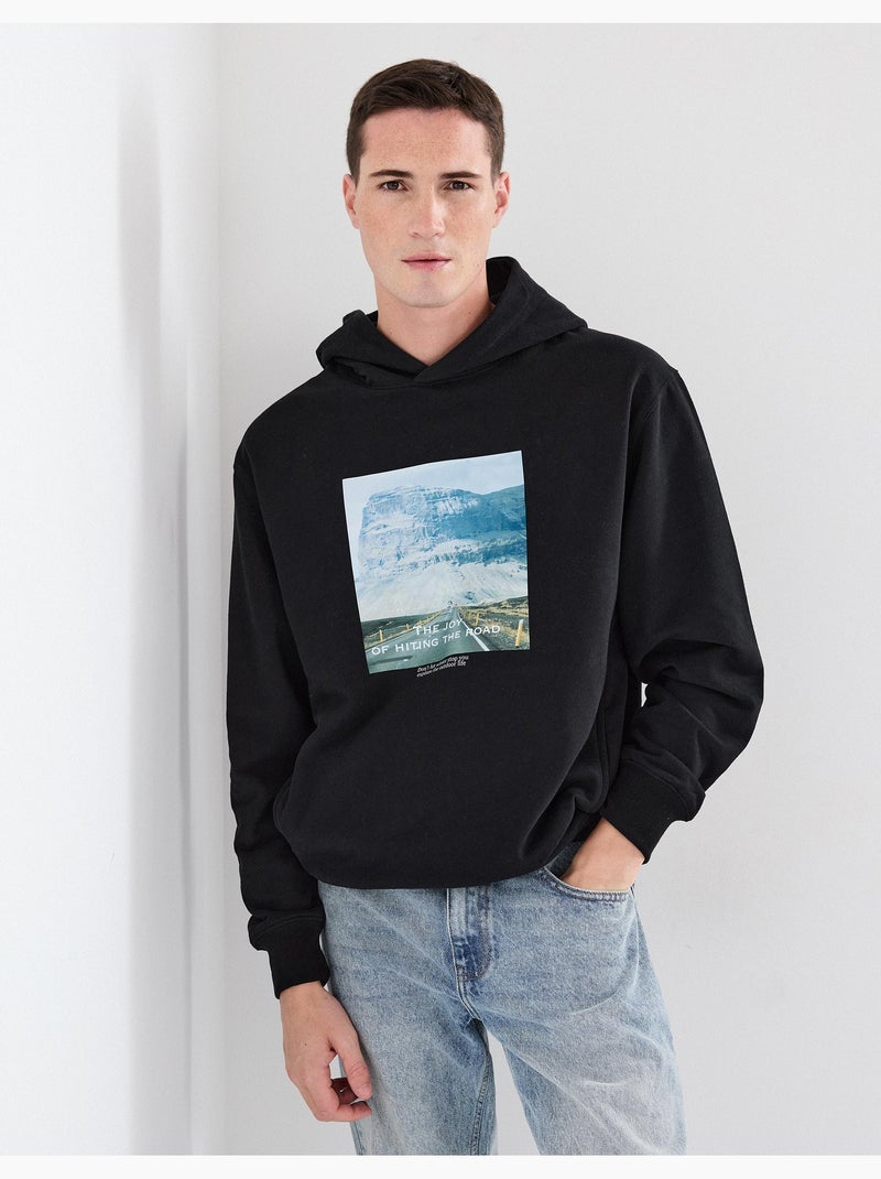 Sweatshirt à capuche cœur brisé femme Project X Paris - Sweats