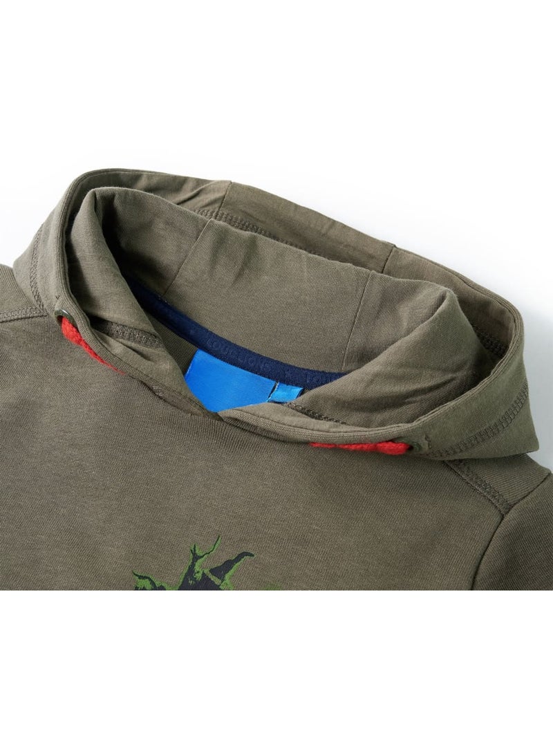 Sweat-shirt À Capuche Pour Enfants Coton - VidaXL Vert - Kiabi