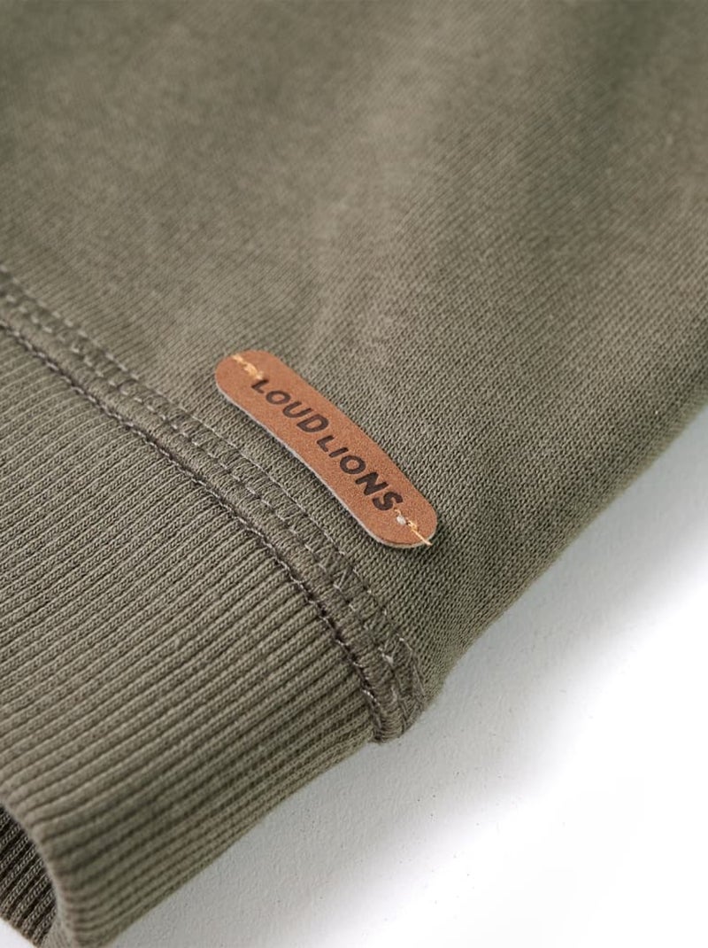 Sweat-shirt À Capuche Pour Enfants Coton - VidaXL Vert - Kiabi
