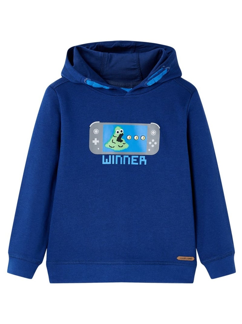 sweat-shirt à capuche pour enfants vidaXL Bleu - Kiabi
