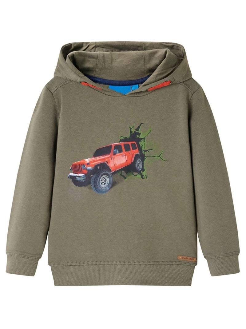 sweat-shirt à capuche pour enfants vidaXL Vert - Kiabi