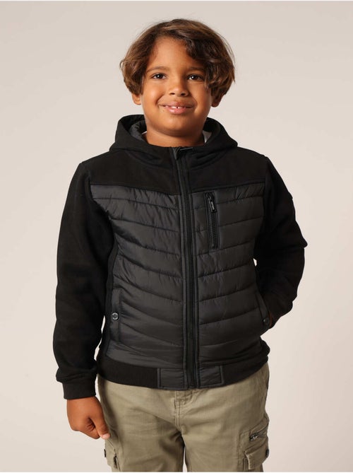Sweat-shirt à capuche zippé pour garçon
 'Deeluxe' - Kiabi