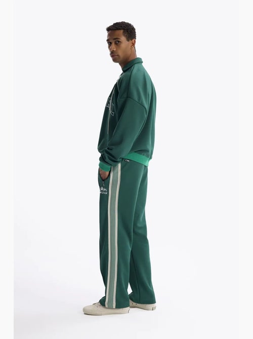 Sweat-shirt à col ouvert, imprimé et détail cravate giesto - Kiabi Sweat-shirt à col ouvert, imprimé et détail cravate giesto - Kiabi