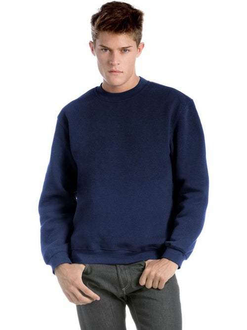 Sweat-shirt à col ras du cou unisex set in modern cut - b and c - Kiabi Sweat-shirt à col ras du cou unisex set in modern cut - b and c - Kiabi