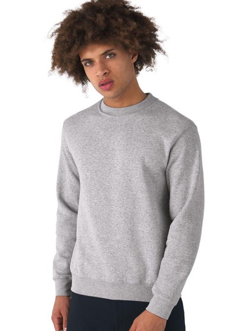 Sweat-shirt à col ras du cou unisex set in modern cut - b and c - Kiabi Sweat-shirt à col ras du cou unisex set in modern cut - b and c - Kiabi