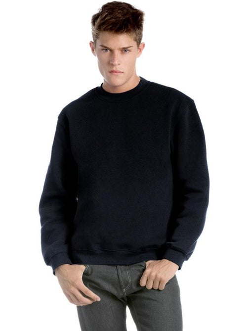 Sweat-shirt à col ras du cou unisex set in modern cut - b and c - Kiabi Sweat-shirt à col ras du cou unisex set in modern cut - b and c - Kiabi