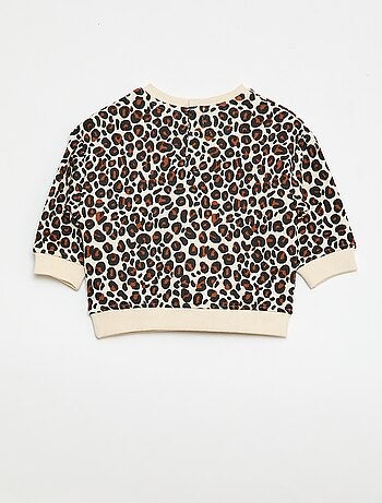 Sweat-shirt à col rond 'Agathe Sorlet x Kiabi' - Saint-Valentin