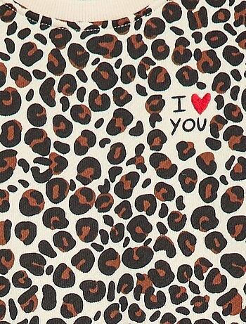 Sweat-shirt à col rond 'Agathe Sorlet x Kiabi' - Saint-Valentin