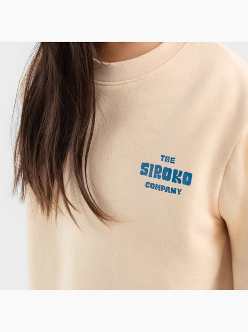 Sweat-shirt à col rond fille lifestyle enfants gang-g - Kiabi Sweat-shirt à col rond fille lifestyle enfants gang-g - Kiabi