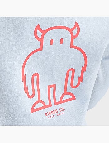 Sweat-shirt à col rond fille lifestyle enfants gummy-g