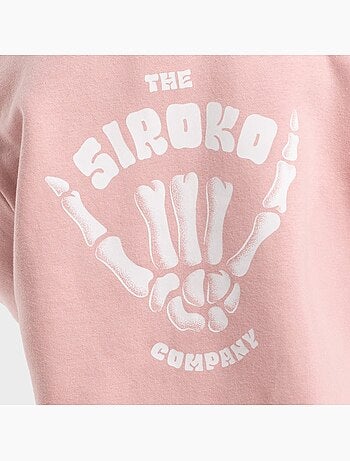 Sweat-shirt à col rond garçon lifestyle enfants cheer