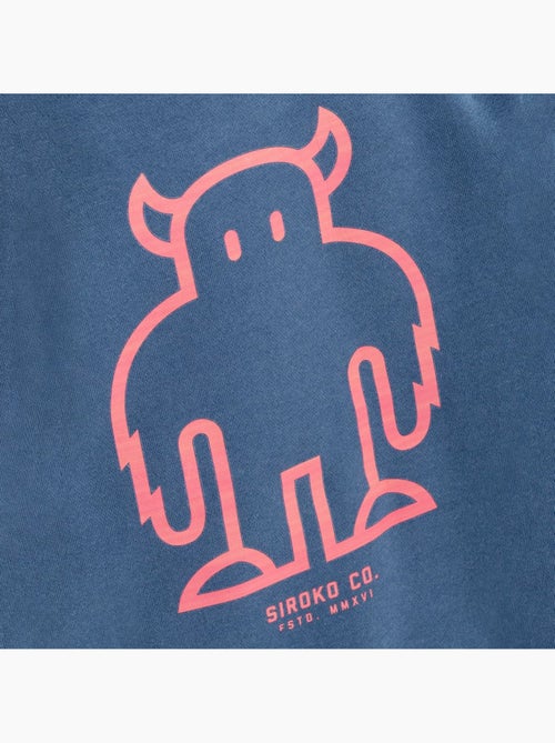 Sweat-shirt à col rond garçon lifestyle enfants glob - Kiabi