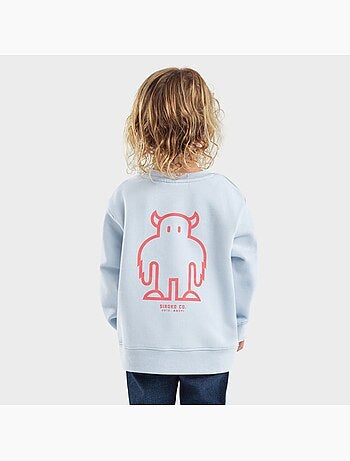 Sweat-shirt à col rond garçon lifestyle enfants gummy