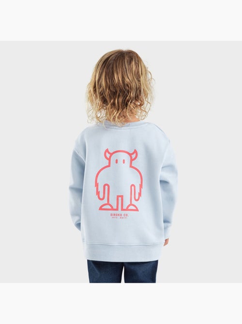 Sweat-shirt à col rond garçon lifestyle enfants gummy - Kiabi Sweat-shirt à col rond garçon lifestyle enfants gummy - Kiabi