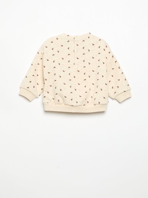 Sweat-shirt à manches longues - Kiabi
