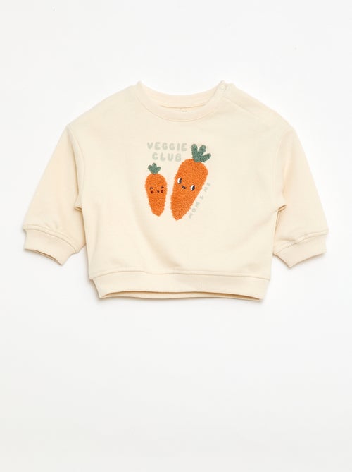 Sweat-shirt à manches longues - Kiabi Sweat-shirt à manches longues - Kiabi
