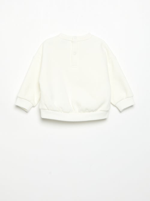 Sweat-shirt à manches longues - Kiabi