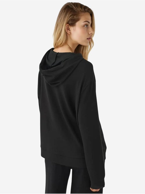 Sweat-shirt à manches longues et col zippé à motifs hiccup - Kiabi Sweat-shirt à manches longues et col zippé à motifs hiccup - Kiabi