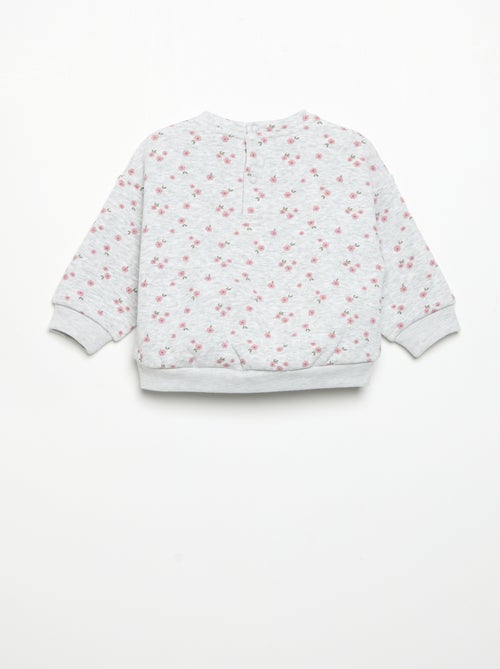 Sweat-shirt à manches longues - Kiabi