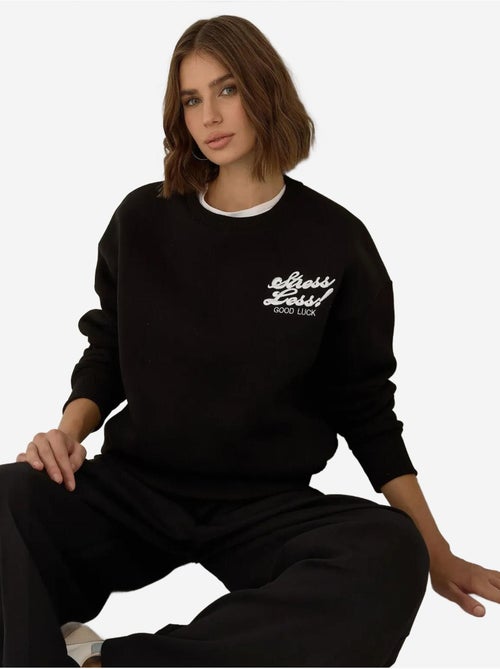 Sweat-shirt à slogan Comfort Fit - Kiabi Sweat-shirt à slogan Comfort Fit - Kiabi
