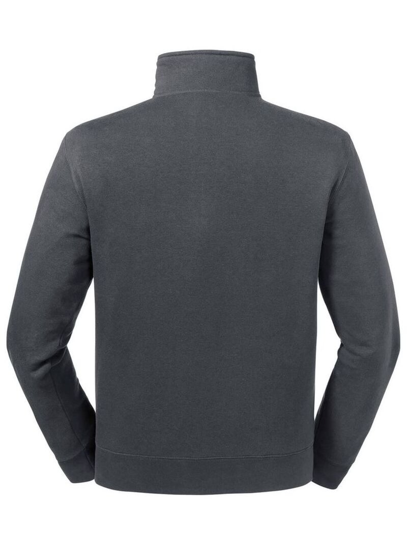Sweat-shirt authentique à quart de fermeture éclair pour hommes - russell Gris - Kiabi