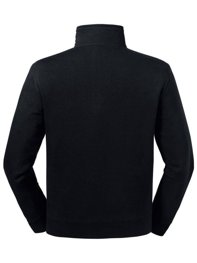 Sweat-shirt authentique à quart de fermeture éclair pour hommes - russell Noir - Kiabi